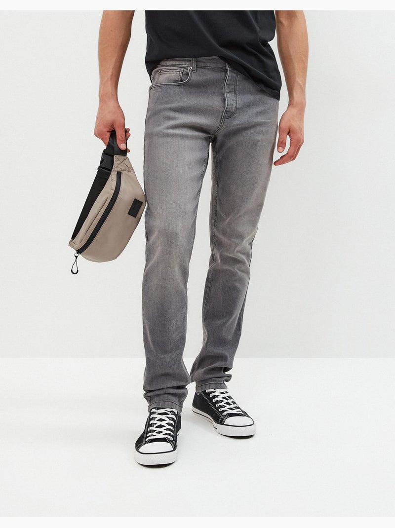 Pantalones ajustados, MO Fashion Gris - Kiabi
