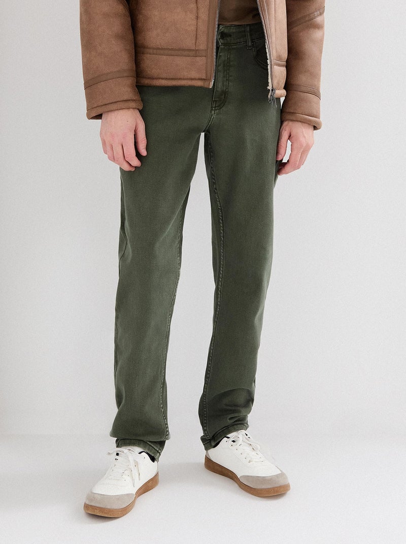 Pantalones ajustados, MO Fashion Verde - Kiabi