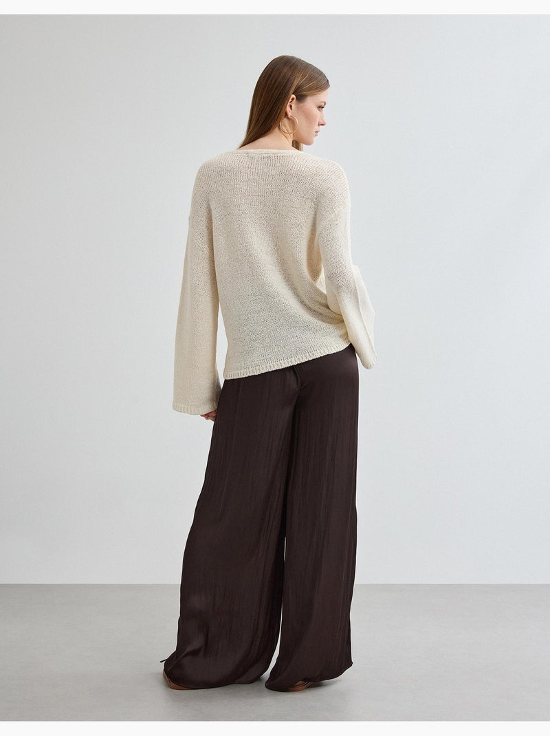 Pantalones 'anchos', MO Fashion Marrón - Kiabi