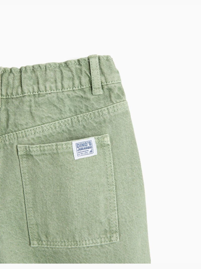 Pantalones anchos, mo fashion Verde - Kiabi