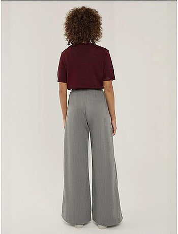 Pantalones anchos plisados hiccup