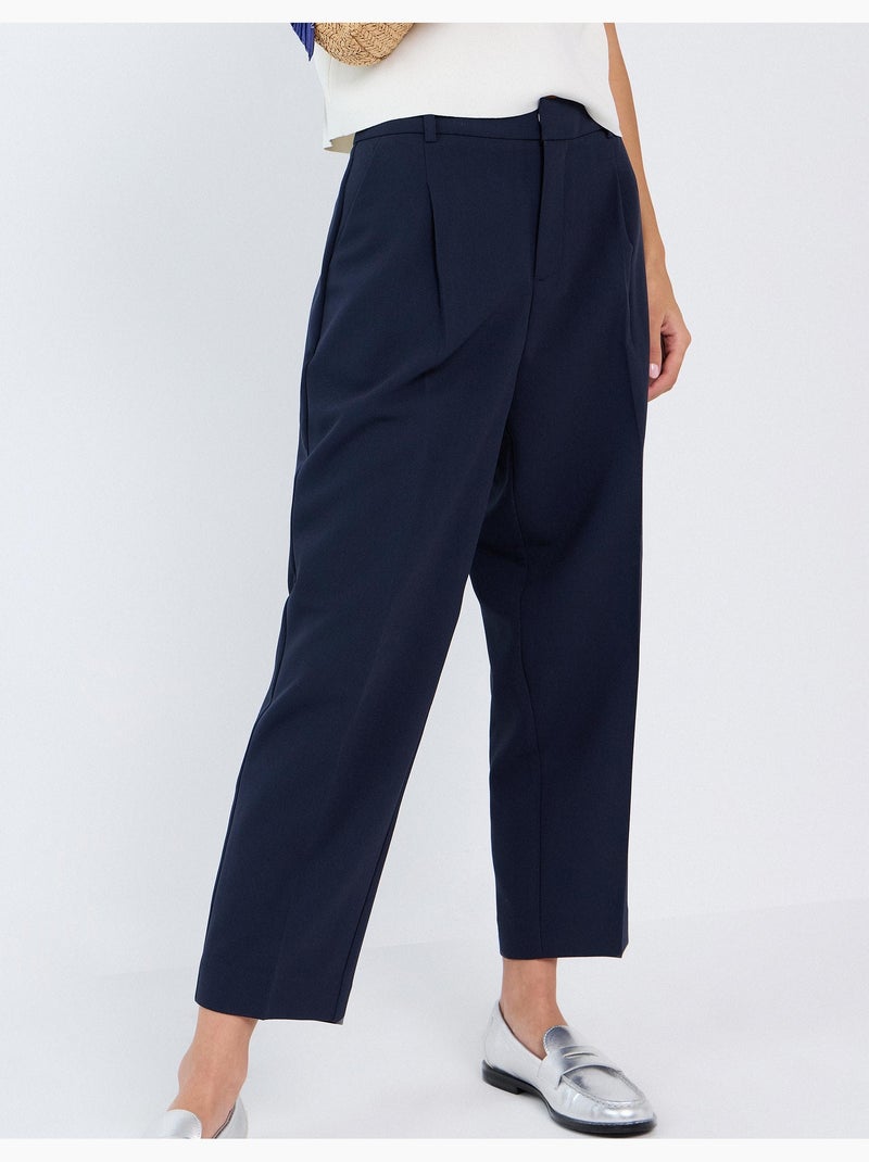 Pantalones arrugados, mo fashion Azul - Kiabi