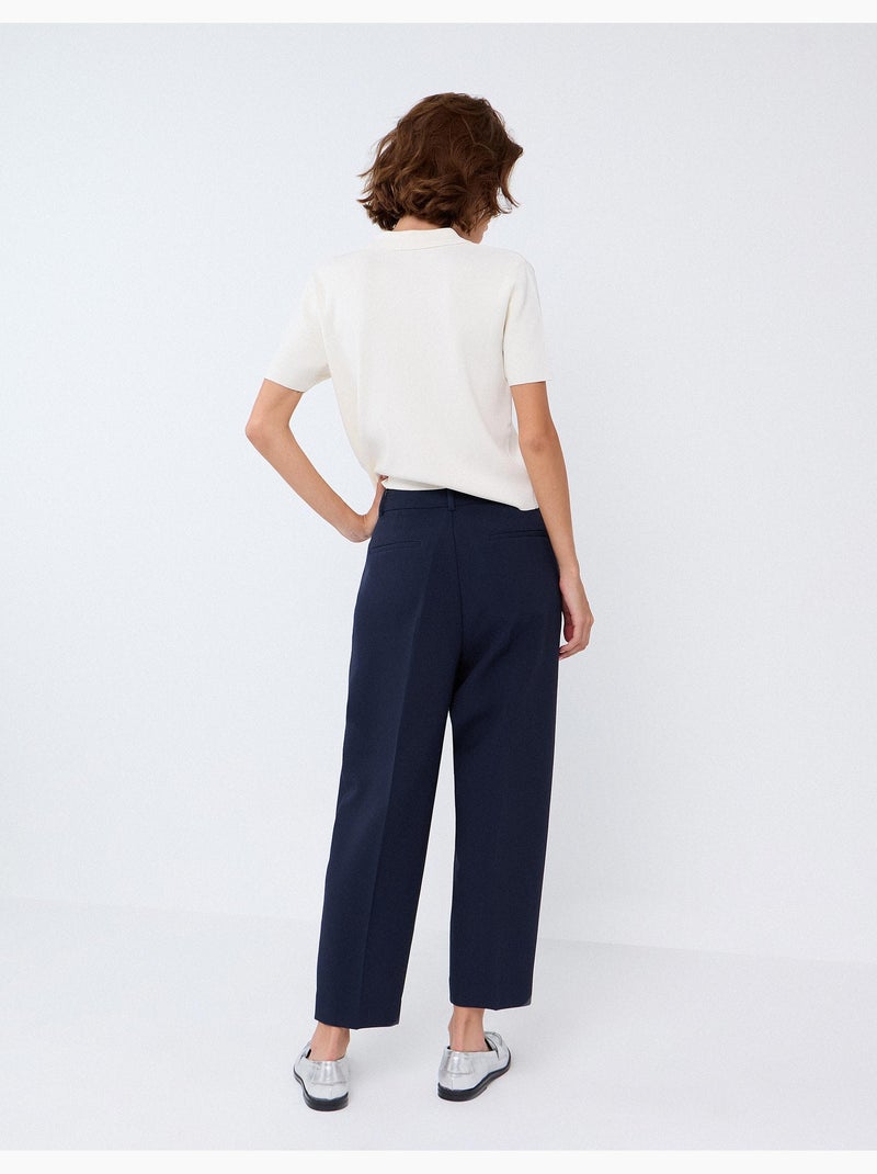 Pantalones arrugados, mo fashion Azul - Kiabi