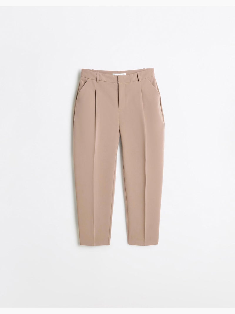 Pantalones arrugados, mo fashion Beige - Kiabi