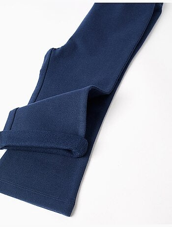 Pantalones Fleece Cardados, Rosa
