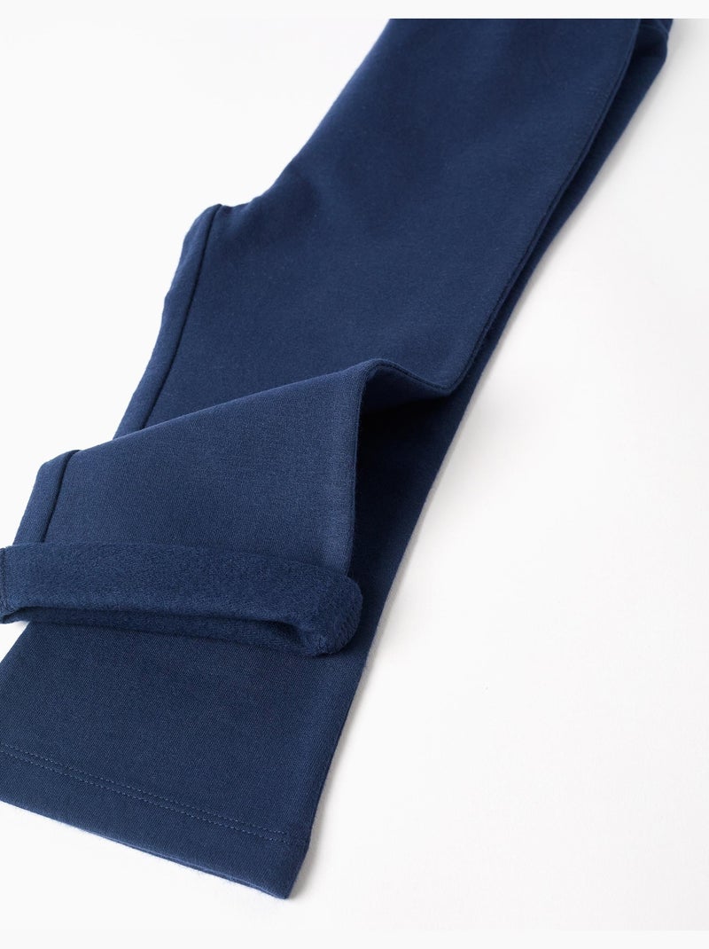 Pantalones Cardados, Azul Azul oscuro - Kiabi