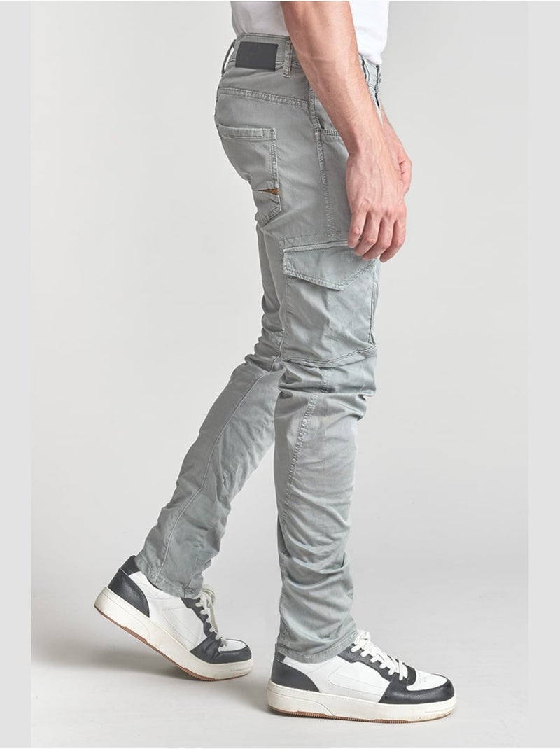 Pantalones cargo ALBAN Gris - Kiabi