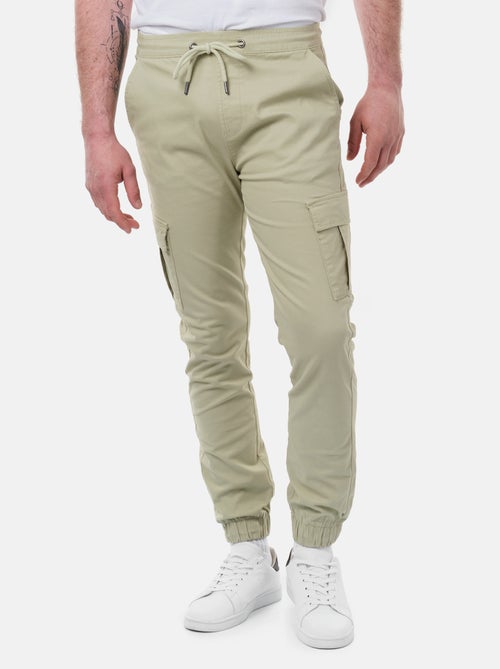 Pantalones cargo multibolsillos - Kiabi