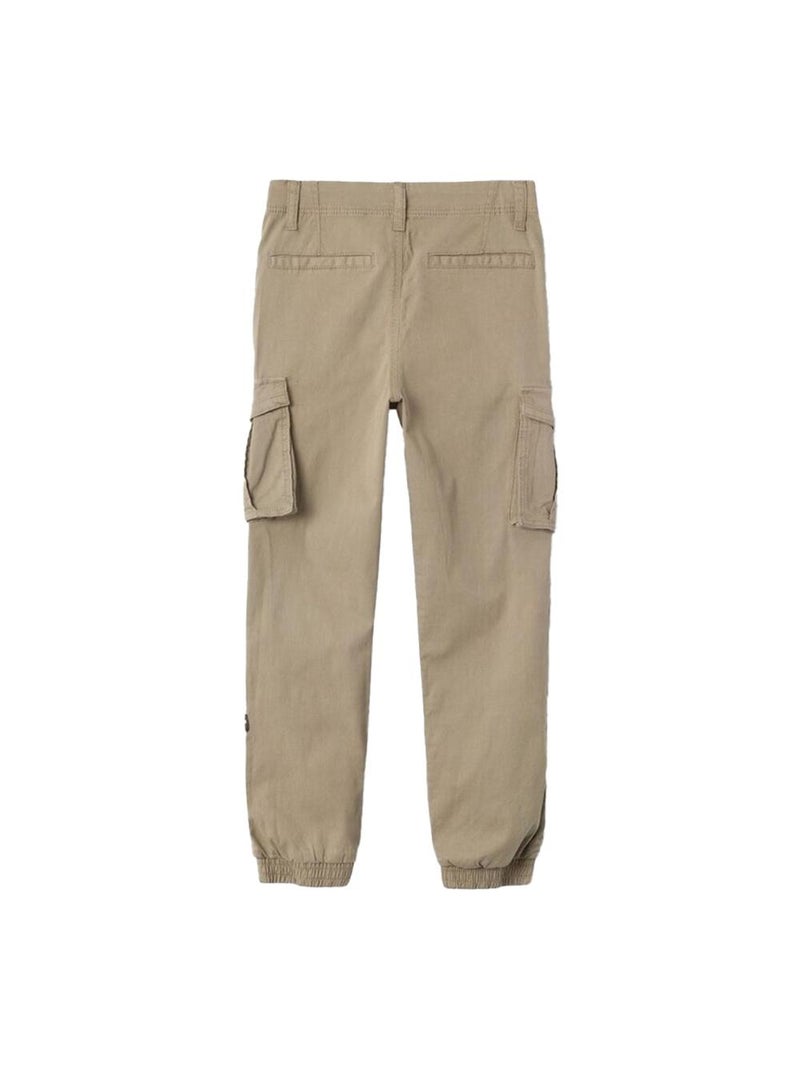 Pantalones Cargo para Niño Name It Beige - Kiabi
