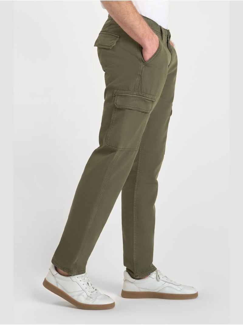 Pantalones cargo SELIAN Caqui - Kiabi