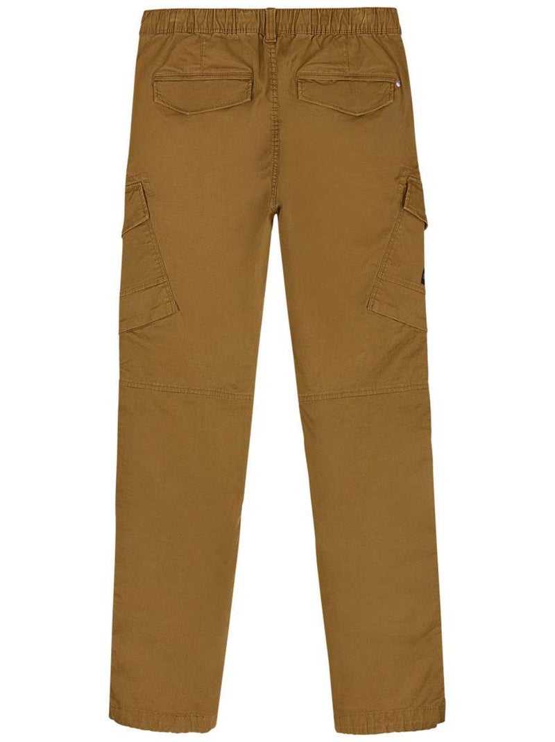 Pantalones cargo teddy smith para hombre Marrón capuchino - Kiabi