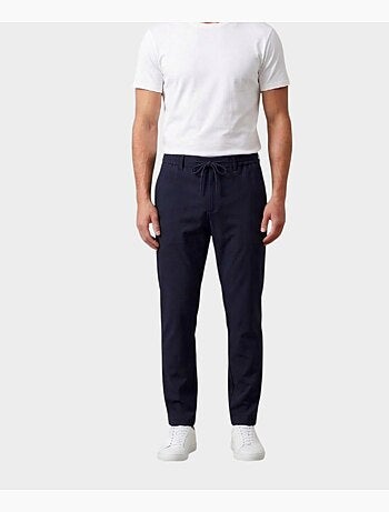 Pantalones casuales elegantes con cordón ajustable