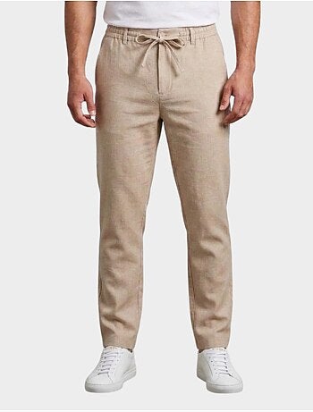 Pantalones casuales elegantes con cordón ajustable
