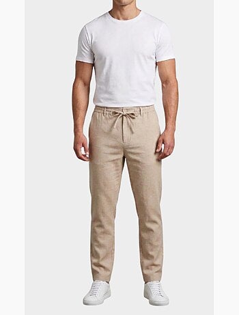 Pantalones casuales elegantes con cordón ajustable