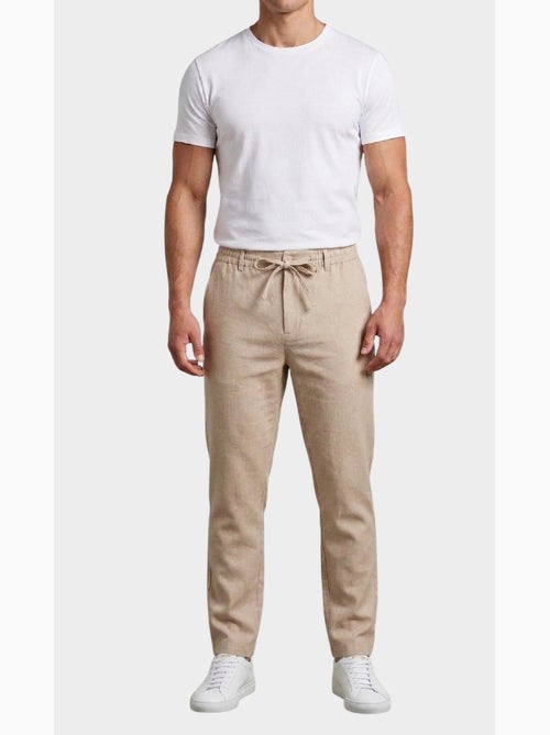 Pantalones casuales elegantes con cordón ajustable - Kiabi