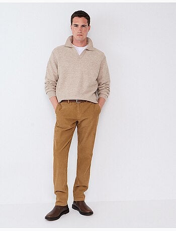 Pantalones chino ajustados, mo fashion