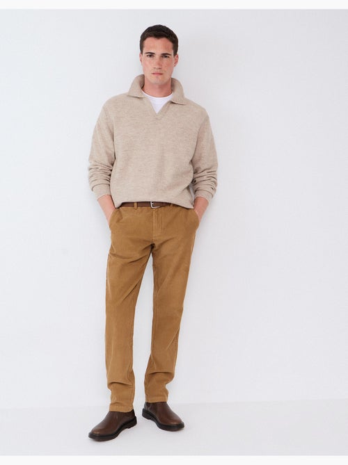 Pantalones chino ajustados, mo fashion - Kiabi Pantalones chino ajustados, mo fashion - Kiabi
