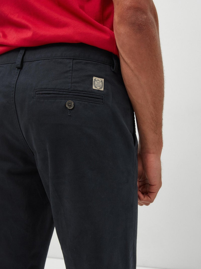 Pantalones Chino Premium 'Slim fit', MO Fashion Azul - Kiabi