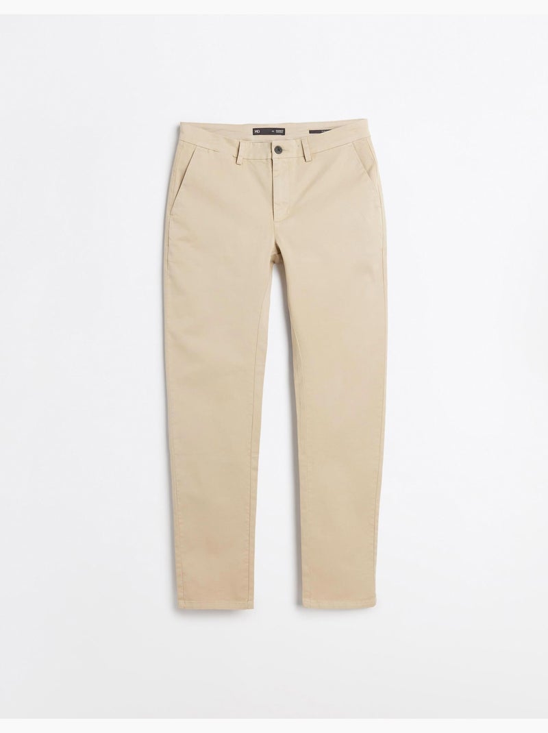 Pantalones chino slim, MO Fashion Beige - Kiabi