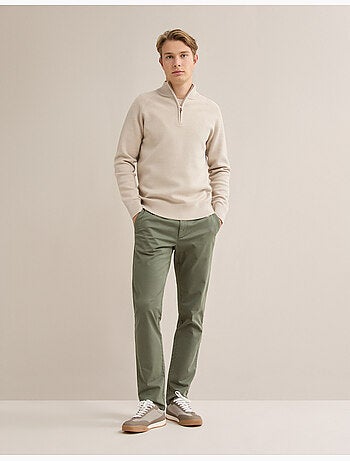 Pantalones chino slim, MO Fashion