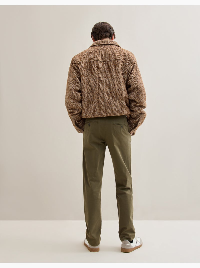 Pantalones chino slim, MO Fashion Verde - Kiabi