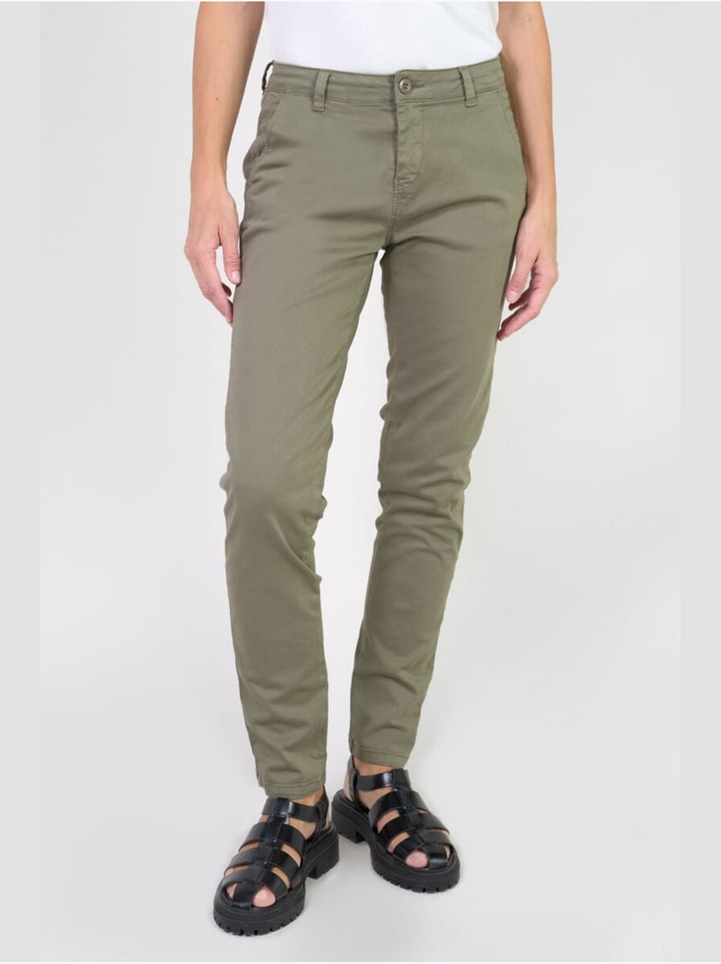 Pantalones chinos DYLI 7 Caqui - Kiabi