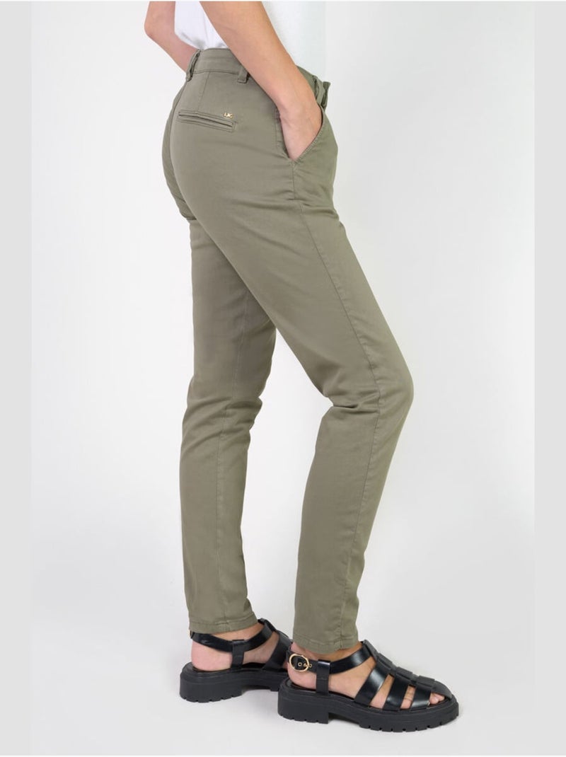 Pantalones chinos DYLI 7 Caqui - Kiabi