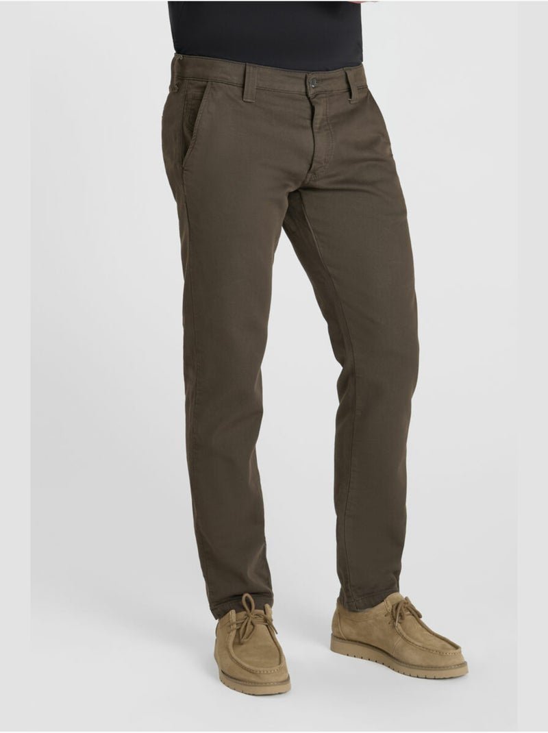 Pantalones chinos KYLE Marrón - Kiabi