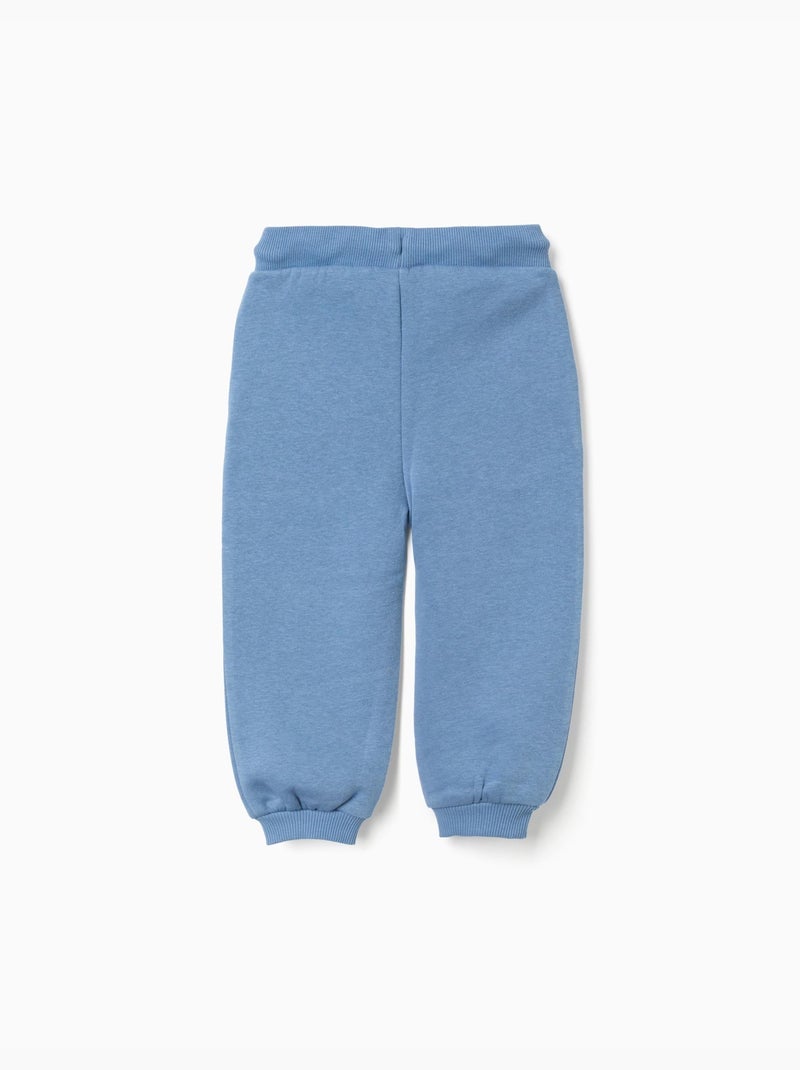 Pantalones cómodos cepillados, azul Azul Azul - Kiabi