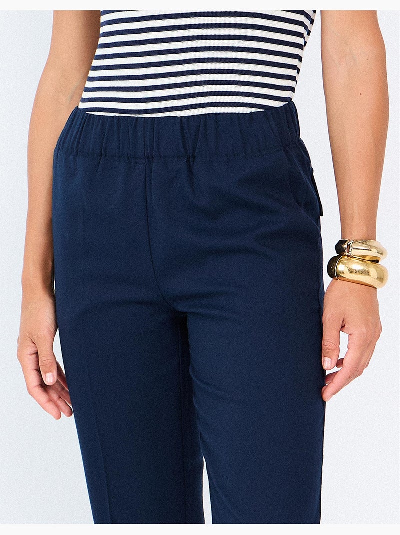 Pantalones con cintura elástica, mo fashion Azul - Kiabi