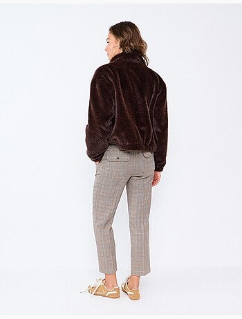 Pantalones con cintura elástica, mo fashion