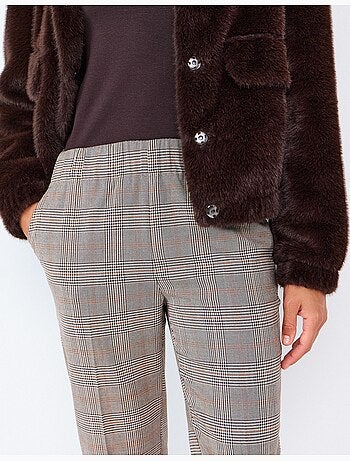 Pantalones con cintura elástica, mo fashion