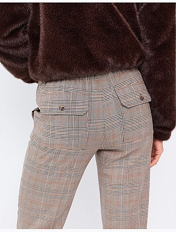 Pantalones con cintura elástica, mo fashion