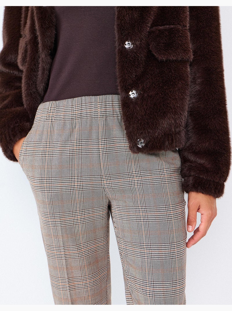 Pantalones con cintura elástica, mo fashion Beige - Kiabi