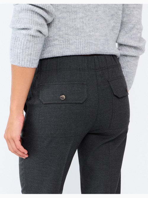 Pantalones con cintura elástica, mo fashion - Kiabi Pantalones con cintura elástica, mo fashion - Kiabi