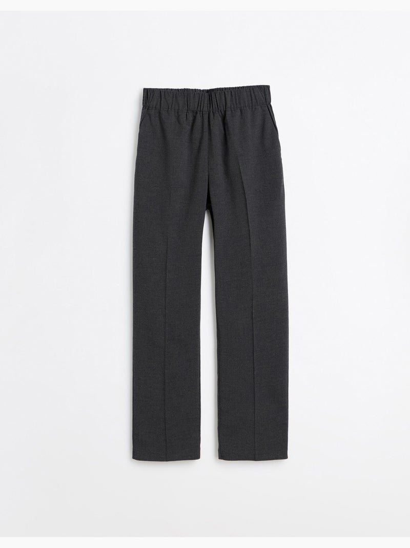 Pantalones con cintura elástica, mo fashion Gris - Kiabi