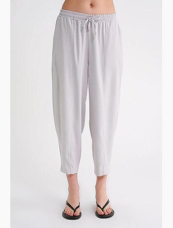 Pantalones con cordón y corte pitillo mixray