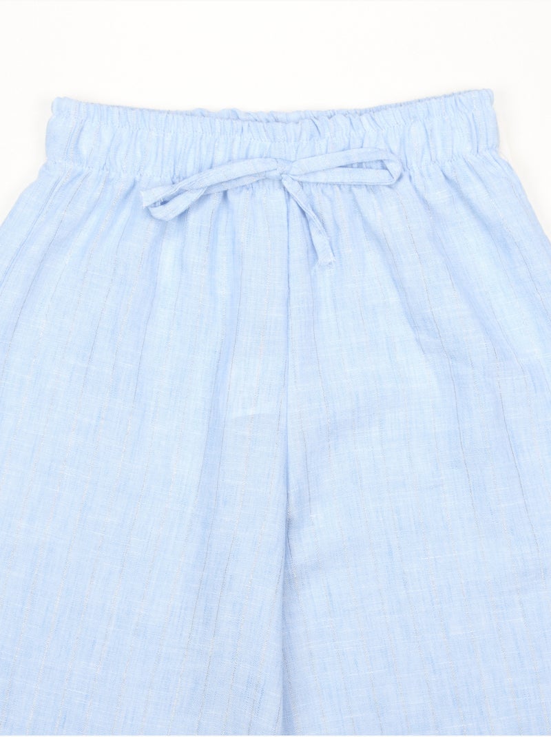 Pantalones con elástico - Kids Star Azul - Kiabi
