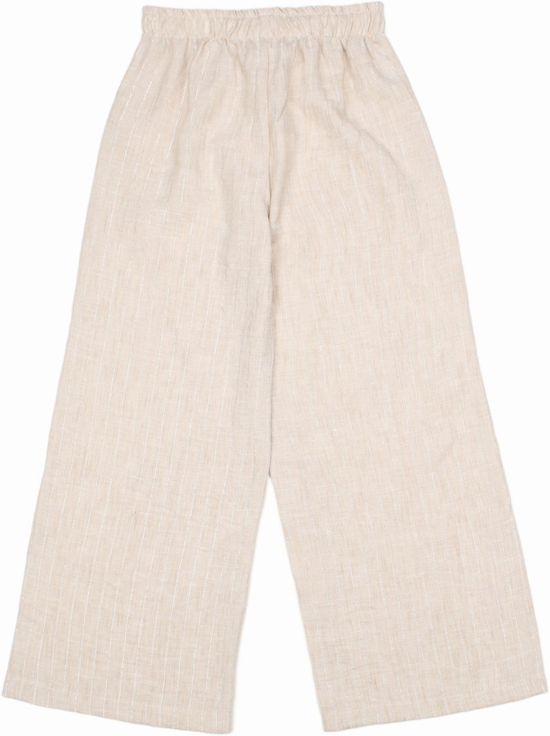 Pantalones con elástico - Kids Star Beige - Kiabi