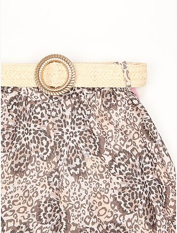 Pantalones con hebilla dorada - kids star