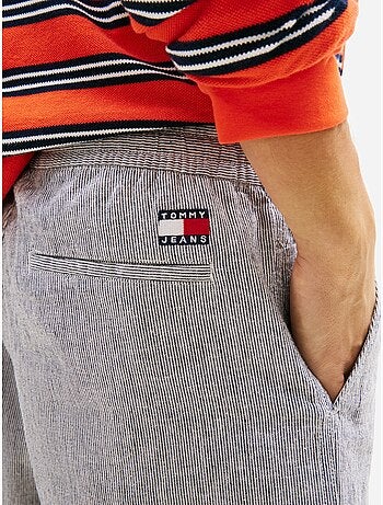 Pantalones cortos a rayas - Tommy jeans