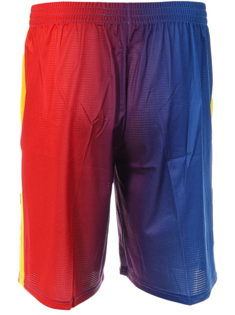 Pantalones Cortos Baloncesto Barcelona Sport Zone Hombre Rojo - Kiabi