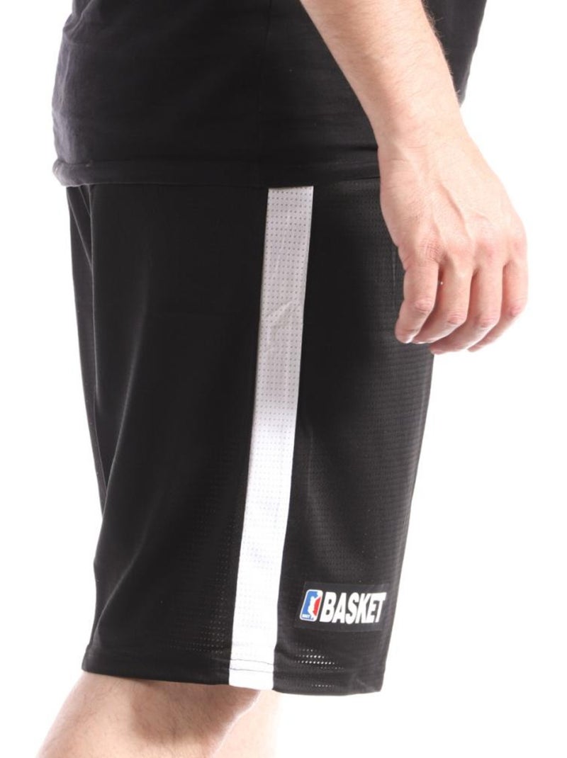 Pantalones Cortos Baloncesto Hombre Sport Zone París Negro - Kiabi