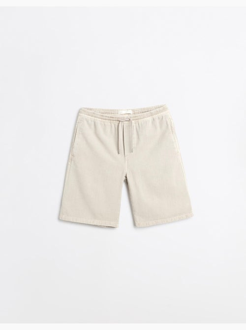 Pantalones cortos bermudas de sarga, mo fashion - Kiabi Pantalones cortos bermudas de sarga, mo fashion - Kiabi