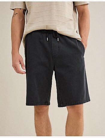 Pantalones cortos bermudas de sarga, mo fashion