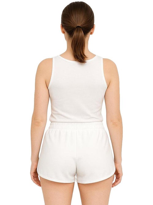 Pantalones cortos blancos para niña Teddy Smith Eponym - Kiabi