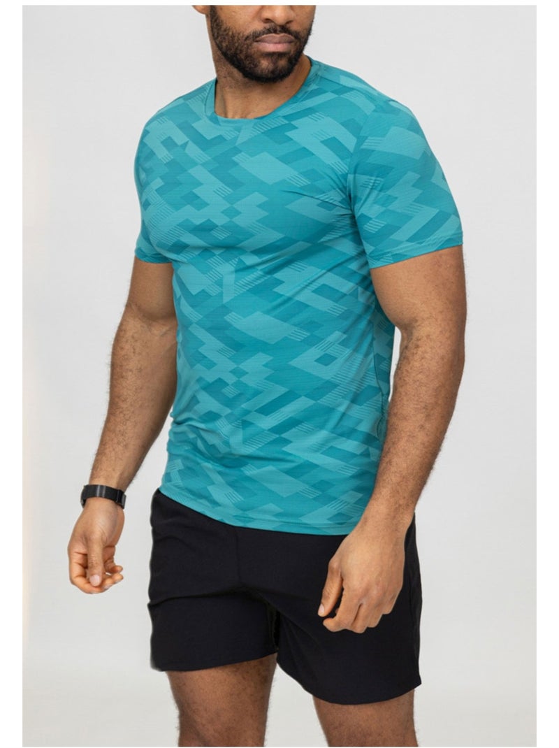 Pantalones cortos, camiseta Kebello Azul - Kiabi