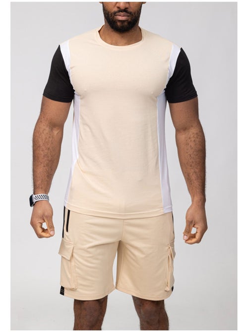 Pantalones cortos, camiseta Kebello - Kiabi