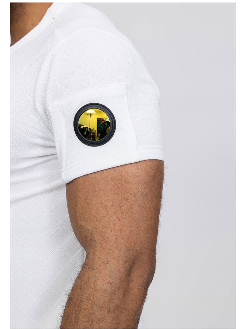 Pantalones cortos, camiseta Kebello Blanco - Kiabi