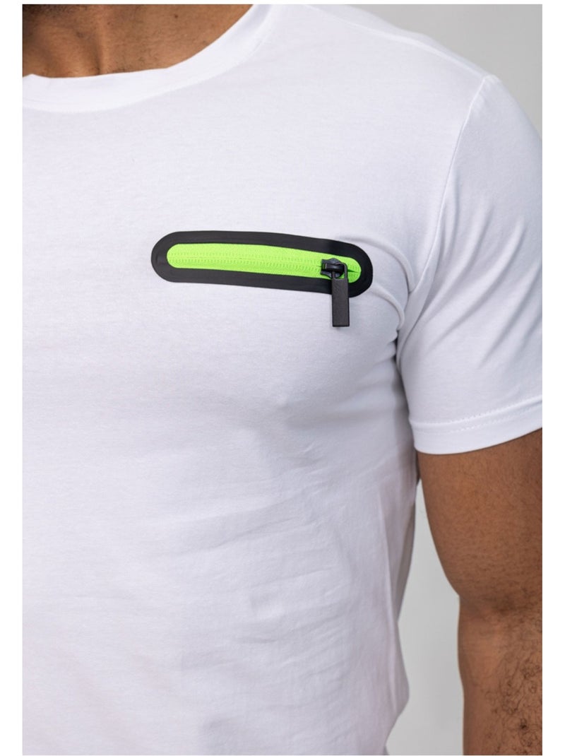 Pantalones cortos, camiseta Kebello Blanco - Kiabi
